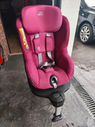 Silla coche bebe Britax Römer giratoria con Isofix
