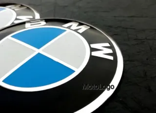 SUPER OFERTA X2 EMBLEMAS NUEVOS BMW DE 70MM