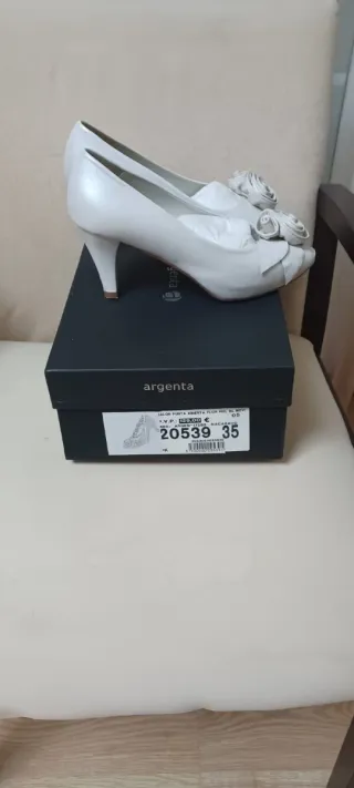Vestido de Novia Encaje Blanco incluido los zapato