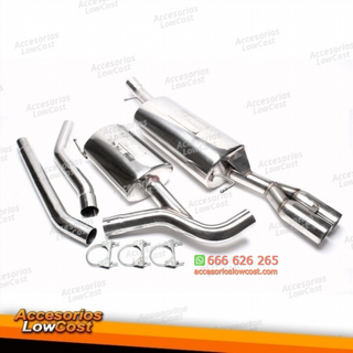 Sistema de escape de acero inoxidable TA Technix