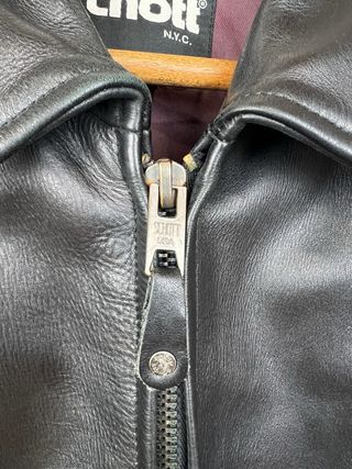 Cazadora Cuero Schott Talla XL