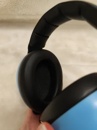 Cascos antirruido infantiles azules