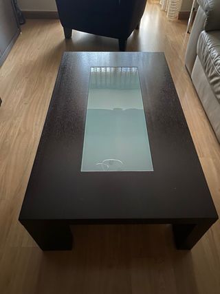 Mueble salón, mesa baja, alta y auxiliar