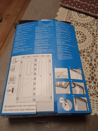 Cortina magnética para puerta 100x210cm