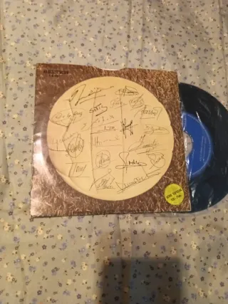 Disco Vinilo FC Barcelona AZUL Y GRANA