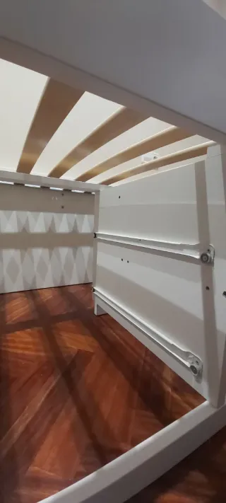 Cama SLÄKT/NATTAPA 90x200cm IKEA (sin balda)