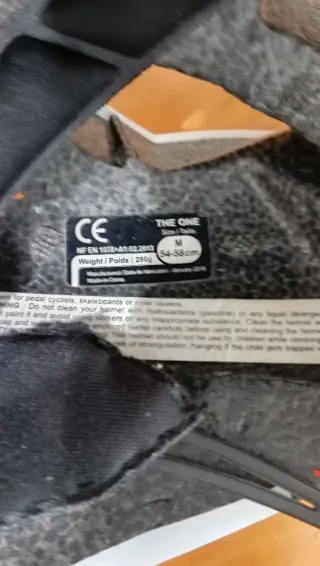 Casco Bicicleta Bollé Blanco y Rojo