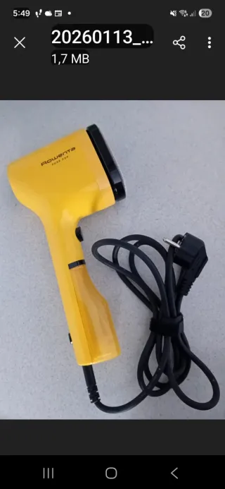 Plancha Vertical Rowenta Pure Pop