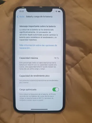 iPhone X Apple Negro