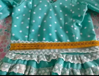 Traje de flamenca niña lunares