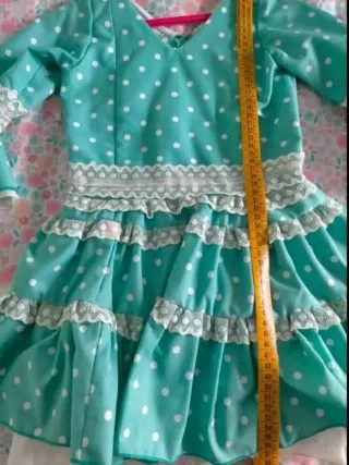 Traje de flamenca niña lunares