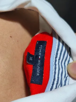 Polo Tommy Hilfiger Talla XL Rayas