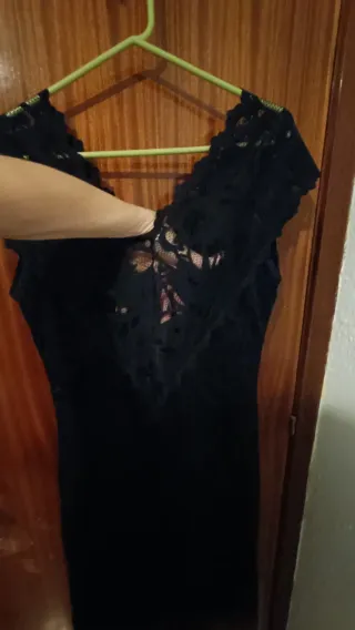 Vestidos H&M verde militar Springfield