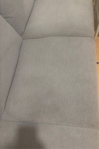 Sofá 3 plazas gris Ikea