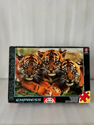 Puzzle Educa 150 piezas Tigres Bebés