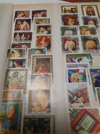 Album francobolli varie tematiche