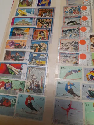 Album francobolli varie tematiche