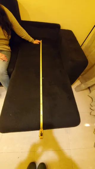 Sofá cama chaise long izquierda