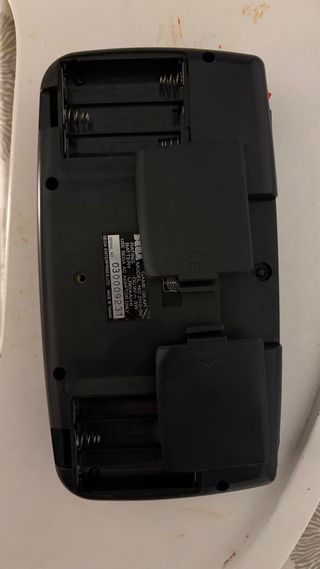 Sega Game Gear Negra + 5 Juegos