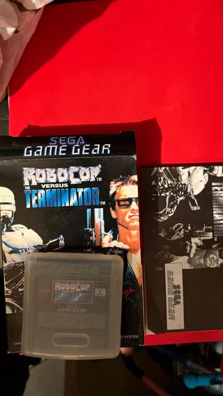 Sega Game Gear Negra + 5 Juegos