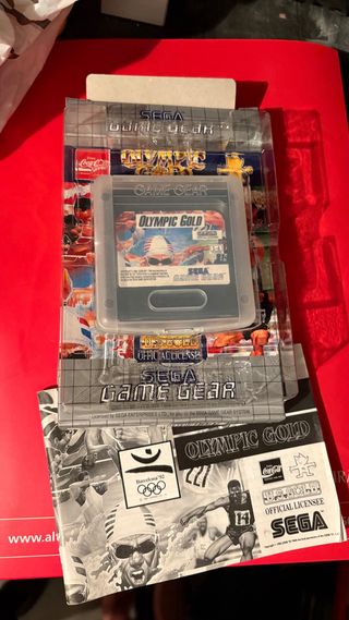 Sega Game Gear Negra + 5 Juegos