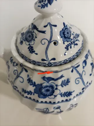 Juego de porcelana Johnson Bros azul y blanco