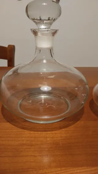 Set 2 Caraffe Vino Acqua cristallo bohemia