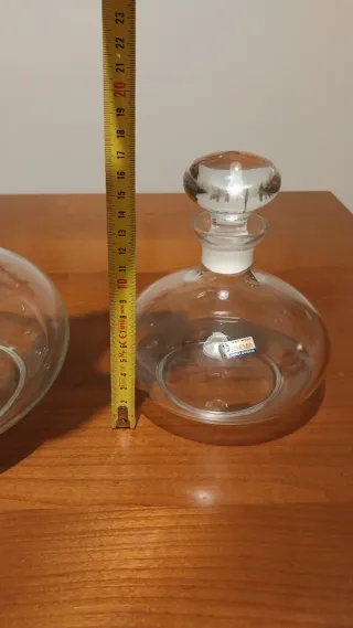 Set 2 Caraffe Vino Acqua cristallo bohemia