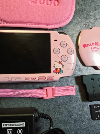 PSP Slim Rosa Hello Kitty Edición Especial