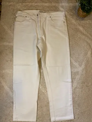 Arizona Jeans Recto Ancho Vintage Blanco