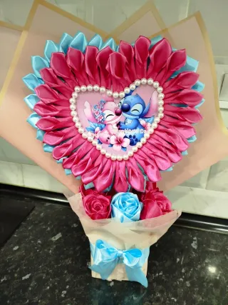 Regalo San Valentín Corazón Lilo & Stitch