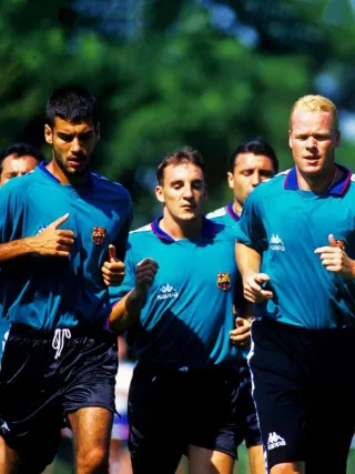 Polo Entrenamiento FC Barcelona Kappa 90s
