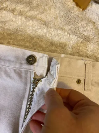 Pepe Jeans Vaqueros Rectos Beige Anchos