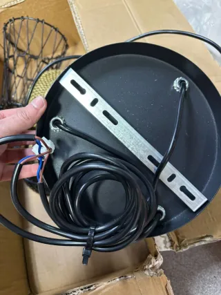 Lámpara Estilo Industrial - Liquidación jubilación