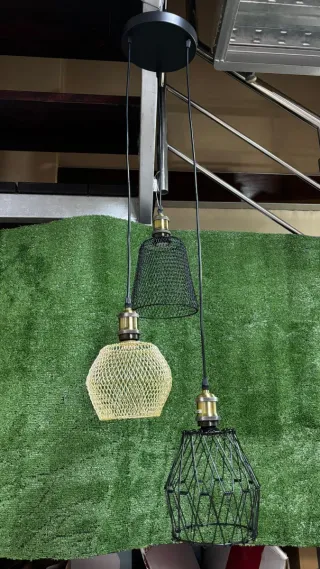 Lámpara Estilo Industrial - Liquidación jubilación