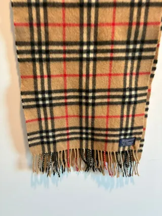 Bufanda Burberry Clásica Tartán