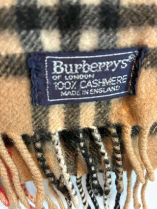 Bufanda Burberry Clásica Tartán