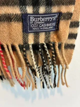 Bufanda Burberry Clásica Tartán