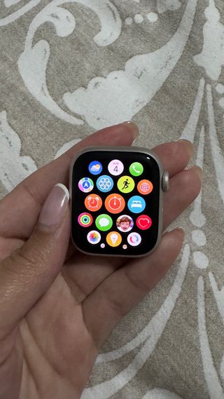 Apple Watch Serie 7 Plata/Rosa
