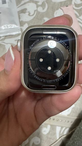 Apple Watch Serie 7 Plata/Rosa
