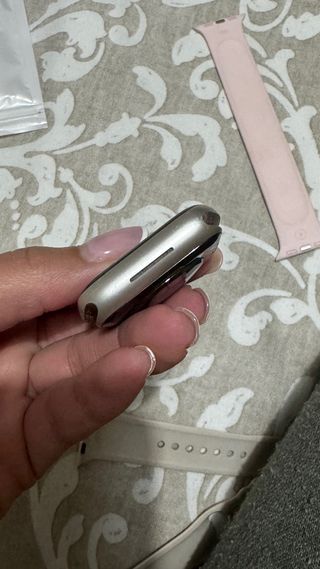 Apple Watch Serie 7 Plata/Rosa