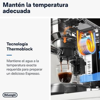 Cafetera DeLonghi Dedica Acero Inox EC685.W