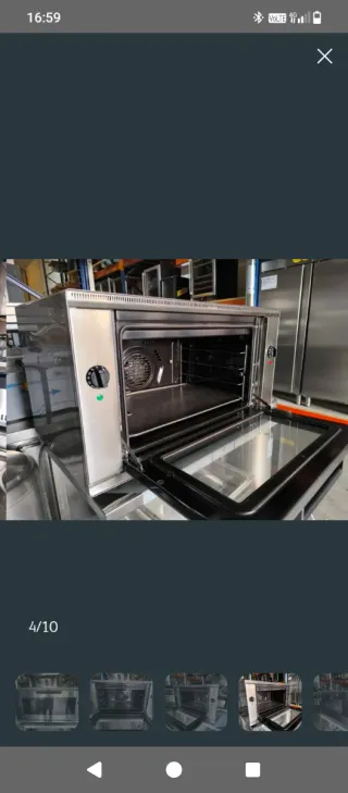 Horno eléctrico de convección 4 bandejas