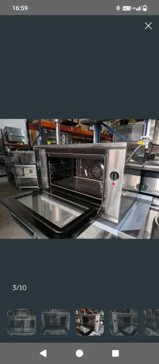 Horno eléctrico de convección 4 bandejas