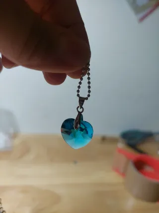 Collana con ciondolo a cuore