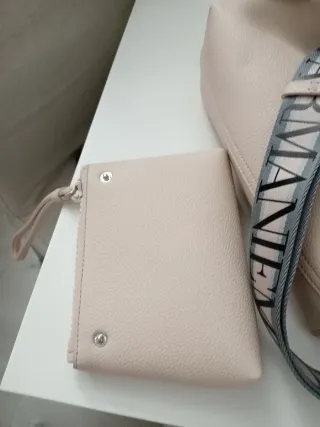 Bolso Emporio Armani Beige/Plata