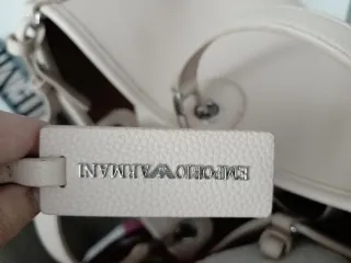 Bolso Emporio Armani Beige/Plata