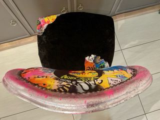 Sedia Pop Art Mona Lisa