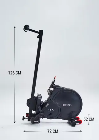 Máquina de remo plegable Domyos 120.