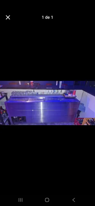 Nevera industrial para bar